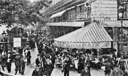 Café de la Paix, Oscar Wilde, Paris, Párizs